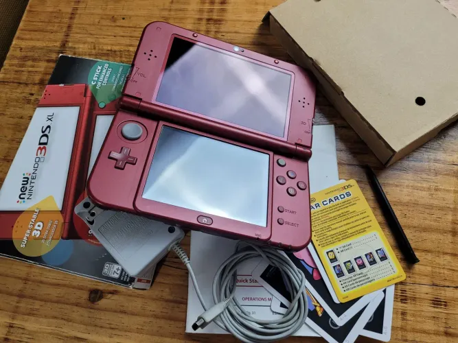 New Nintendo 3DS XL Conservado Na Caixa