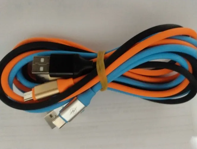 CABO CARREGADOR 120 cm COLORIDO TIPO C