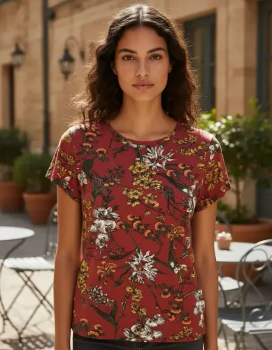 blusa florida