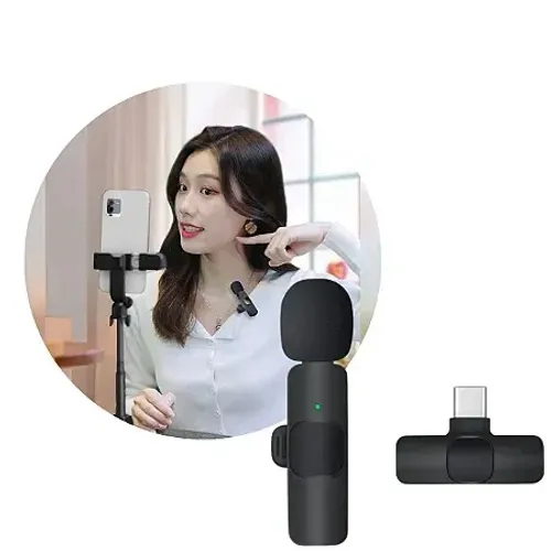 Microfone de lapela sem fio