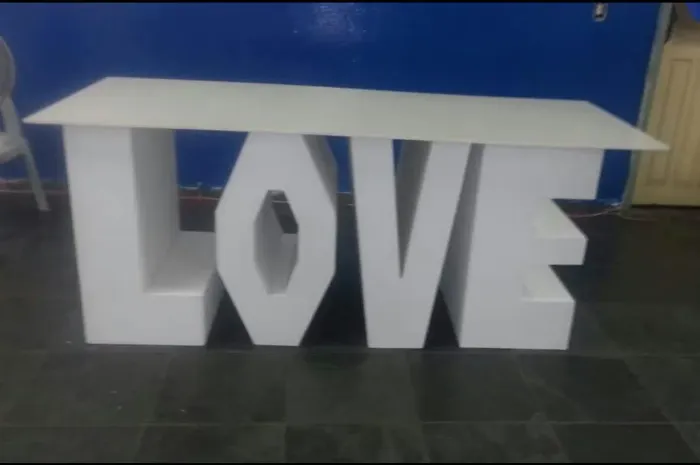 Decoração LOVE para festas e eventos