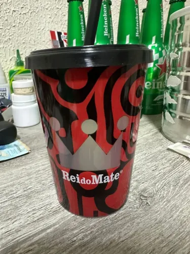Copo Coca cola Rei do Mate 350ml - Colecionável 