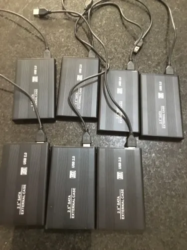 Lote de case de HD externo 2.0