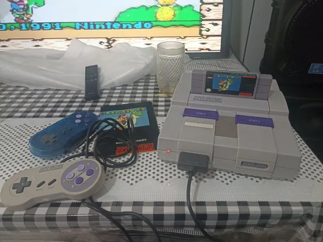 Super Nintendo leia na descrição