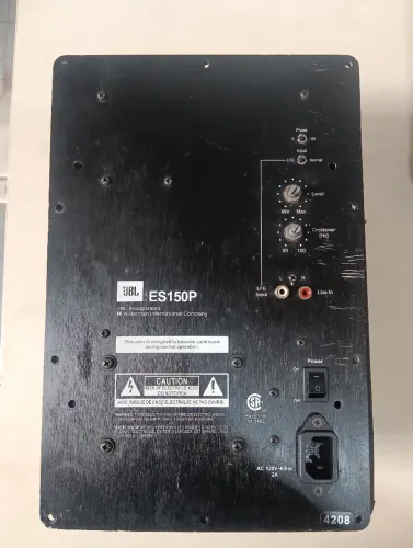 Subwoofer JBL ES150P - apenas o amplificador