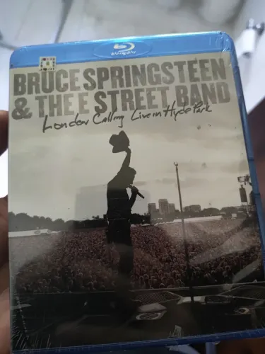 Bluray bruce springsteen & the street band (lacrado)
