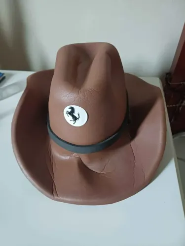 Chapeu cowboy Marrom