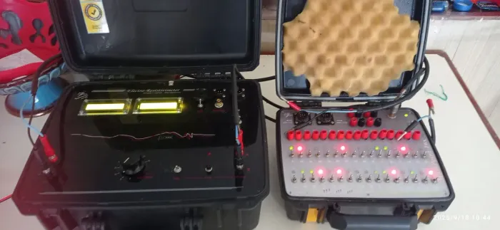 resistivímetro levantamento Geofísico elétrico Autoenergia Xtalx6