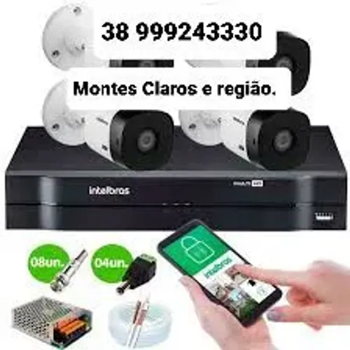 Segurança eletrônica, vídeo porteiro, alarme, Interfone, portão eletrônico 