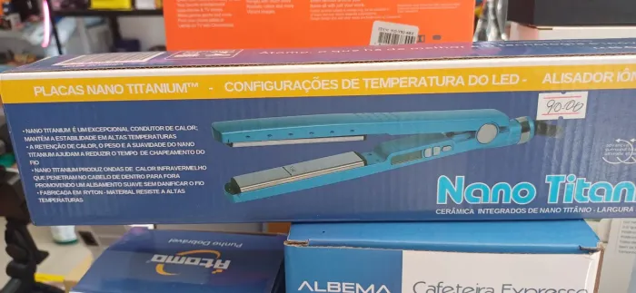 Promoção Pranha Nano Titanium Alisador Íon - Cabelos Perfeitos!