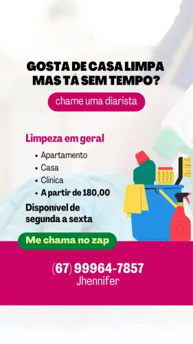 Faxina/diarista