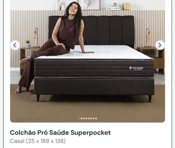 Colchão Pró Saúde Superpocket