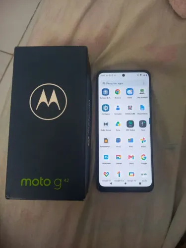 Celular moto g 42 vendo por 400 reais