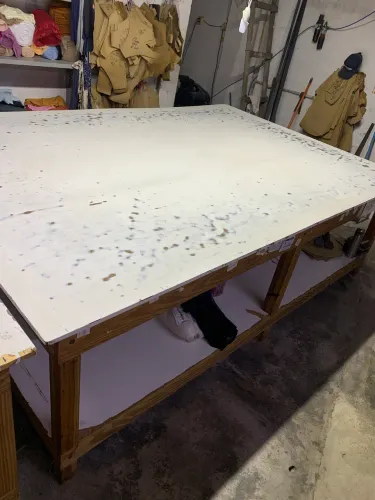 Mesa de corte reforçada 1.84 x 276