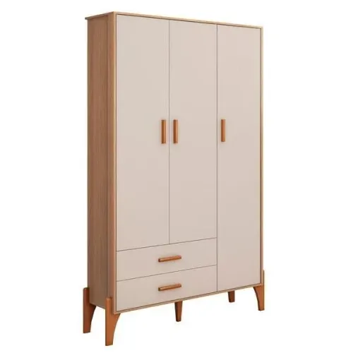 Guarda Roupa Quarto Infantil Com 3 Portas E 1 Gaveta DIVIDIMOS EM ATÉ 10X SEM JUROS