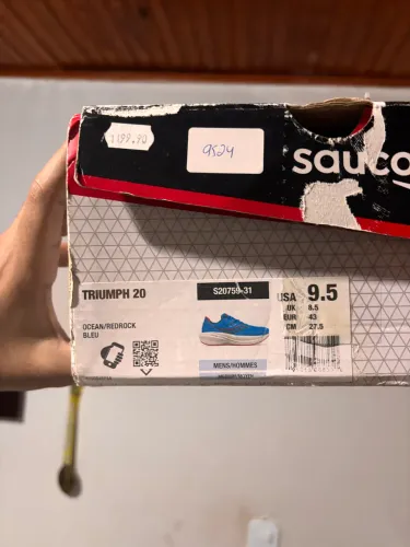 tênis saucony triumph 20 azul 41