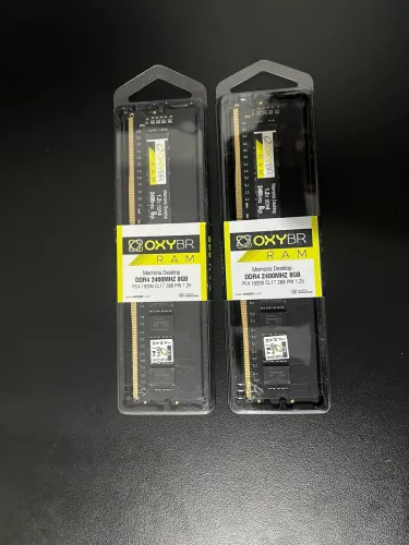 Memória RAM 8GB (2 pentes)
