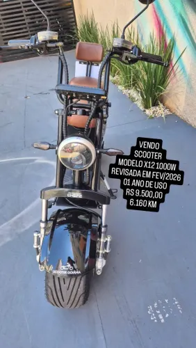 SCOOTER ELÉTRICA X12 1000W 