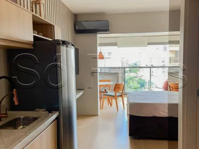 Studio VN Álvaro Rodrigues, apto disponível para locação contendo 30m² e 1 dormitório.