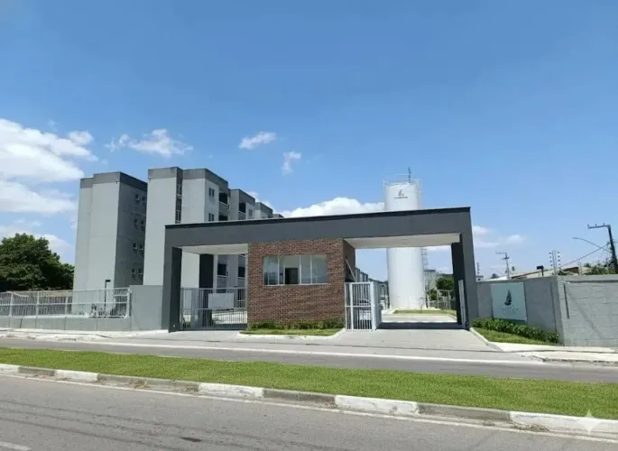 Apartamento com 2 dormitórios para alugar, 46 m² por R$ 1.380,00/ano - Eusébio - Eusébio/C