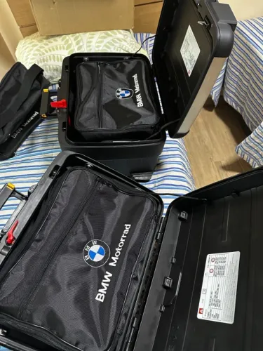 BAÚS ORIGINAIS LINHA VARIO BMW R1200/1250 GS