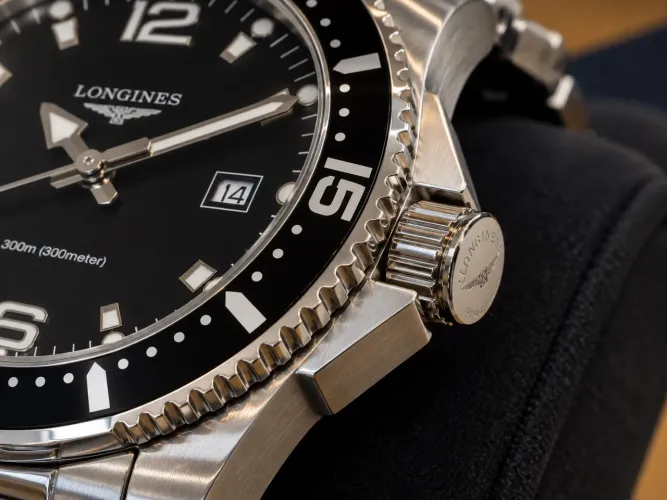 Longines HydroConquest 41mm Quartzo Suíço Safira 300m