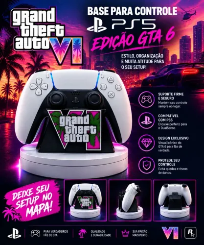 Base para Controle de PS5 e Xbox 