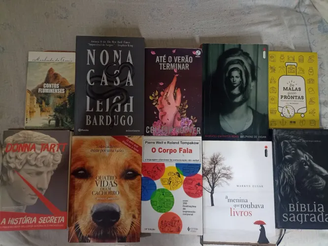 Diversos livros com gêneros para todos os gostos - antes de comprar me chama no chat !!!