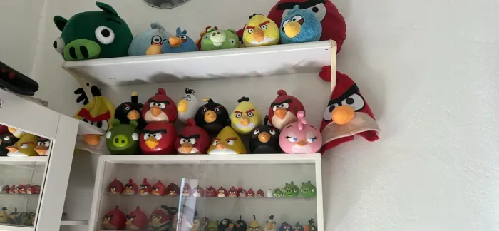Coleção de Bonecos Angry Birds