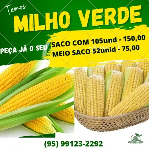 Milho verde ?
