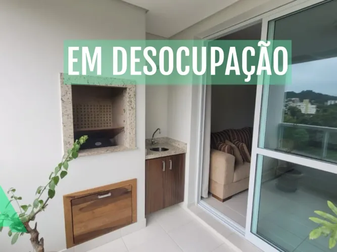 Apartamento mobiliado para locação por R$ 2.600,00 - Bairro Victor Konder - Blumenau/SC
