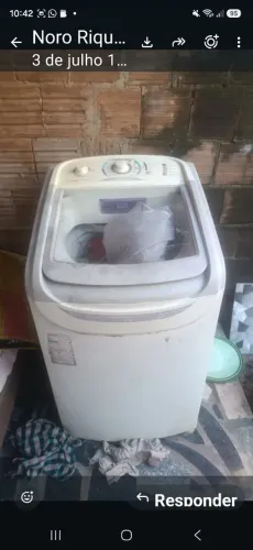 Máquina de lavar roupa 