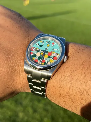 Rolex celebration edição especial! Bate eta, 