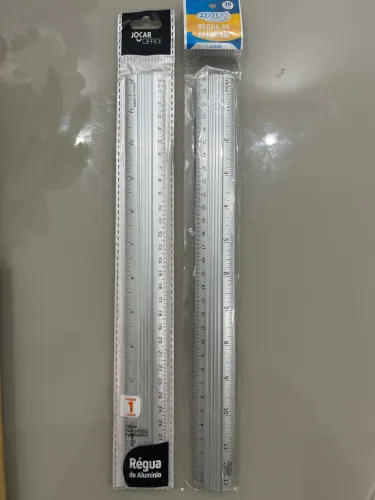 Régua Alumínio 30cm 