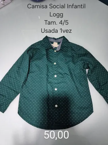 Camisa Social Infantil - Logg