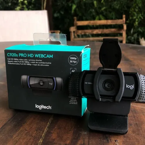 WEBCAM LOGITECH C920 FHD | LEIA ANÚNCIO!