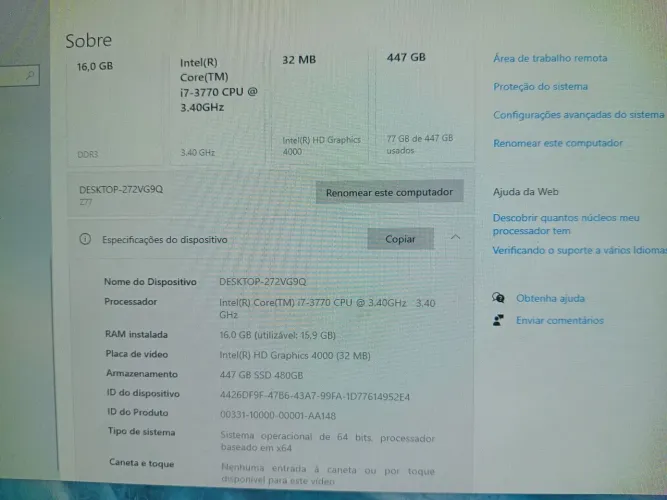 PC COMPLETO À VENDA! CPU + MONITOR + PERIFÉRICOS | PRONTO PARA USAR