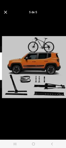 Suporte para bicicletas.