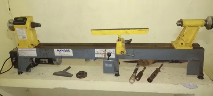 Torno para madeira 