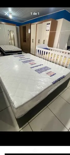 Cama casal Ortobom nova - 20 dias de uso