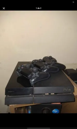 PS4 FAT 500GB VENDO OU TROCO