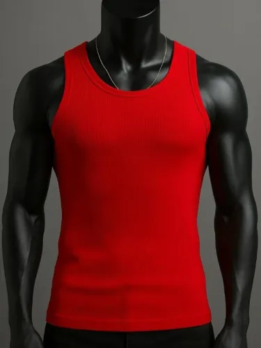 Regata Canelada Masculina Slim