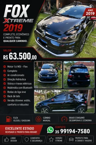 Volkswagen Fox Xtreme 1.6 Flex 8V 5P 2019