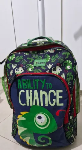 Mochila puket camaleão unisex