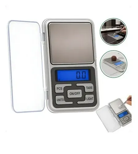 Mini Balança Digital Portátil De Alta Precisão 0.1g A 500g