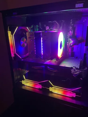 PC GAMER - 32GB RAM + RX 580 8GB + X99 E5-2680 V4 14 NÚCLEOS