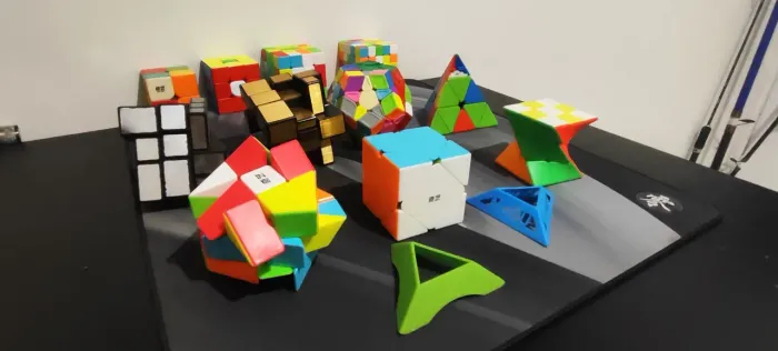 Coleção de cubos mágicos