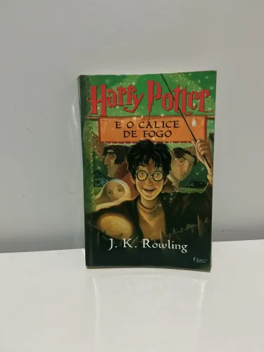 Livro harry potter e o cálice de fogo