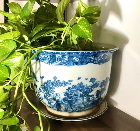 cachepot de porcelana collezione 30cm