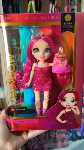 Boneca Rainbow high junior Stella Monroe Lacrada